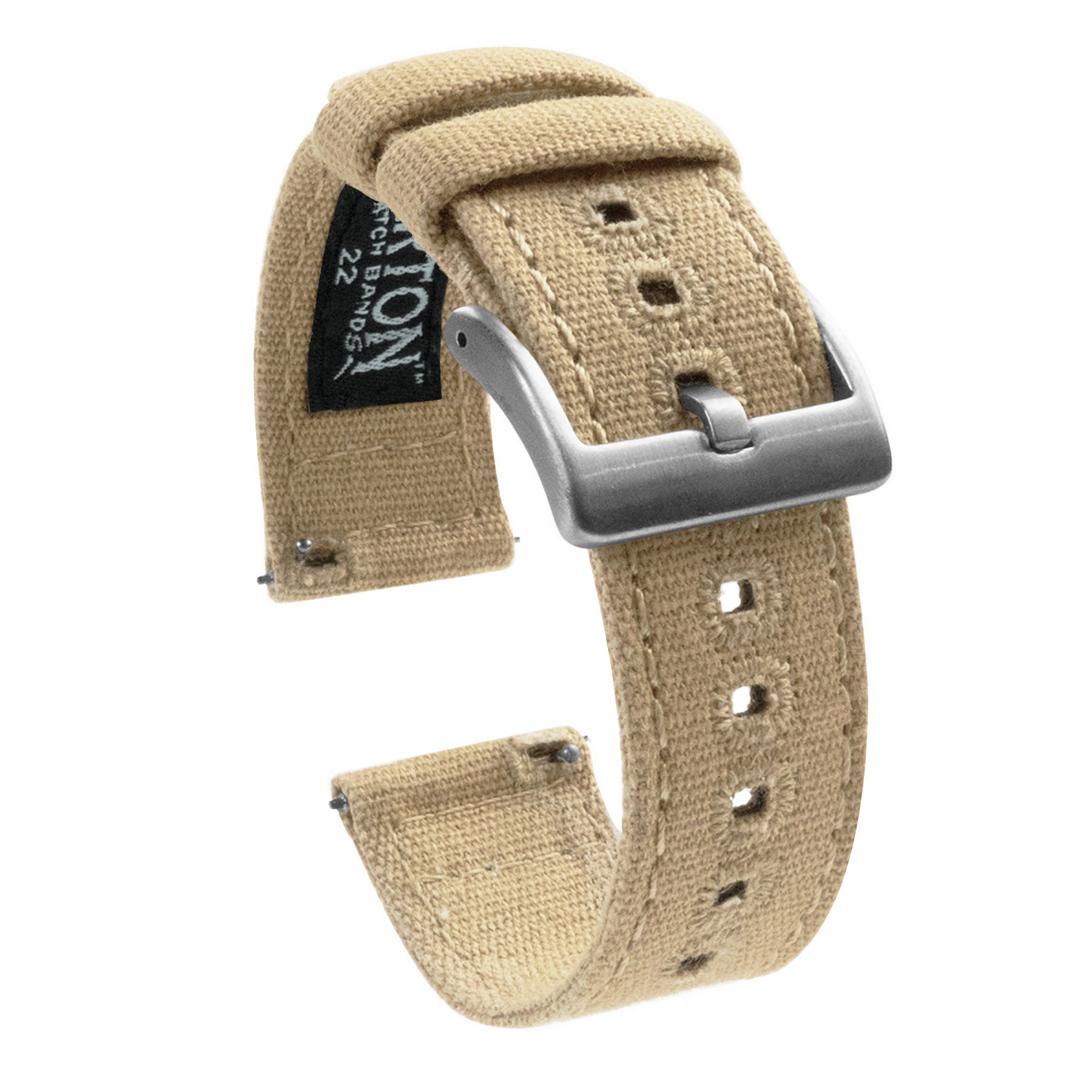 Barton Quick Release Canvas Watch Band Straps