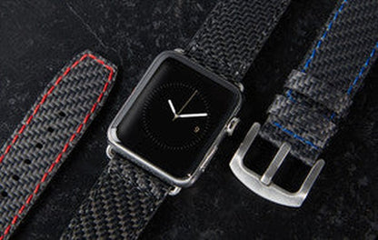 AP Bands Straps For Apple Watches in 100% Genuine Carbon Fiber