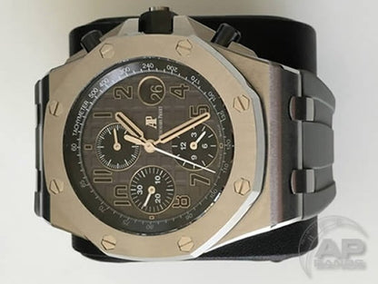 Scuta 100% Rubber Strap Grey For Audemars Piguet Royal Oak Offshore