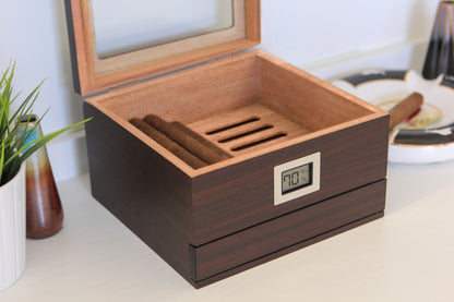 Renzo Glass Top Humidor