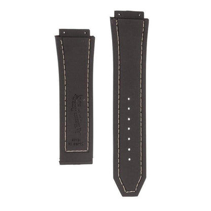 Black Genuine Alligator Watch Strap for Hublot Big Bang