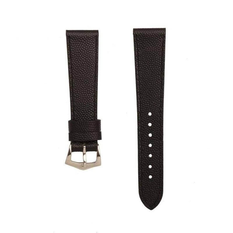 Black Hammered Calfskin Watch strap