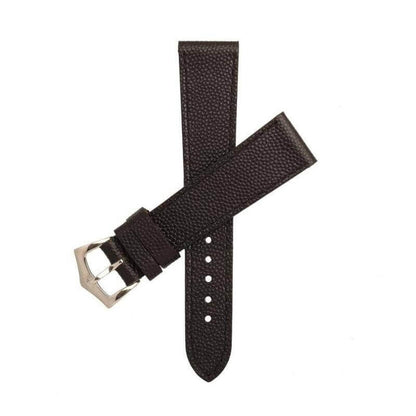 Black Hammered Calfskin Watch strap