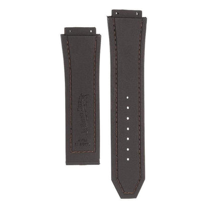 Brown Genuine Alligator Watch Strap for Hublot Big Bang