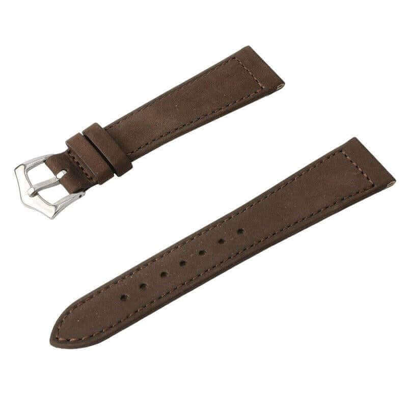 Brown Nabuck Leather Watch Strap