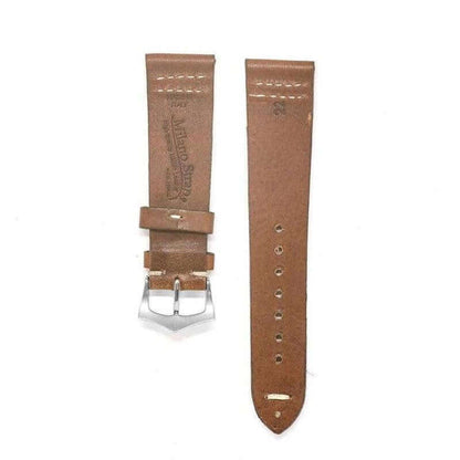 Brown Vintage Leather Watch Strap