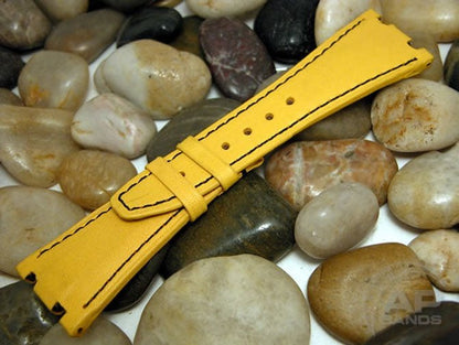 Decantare Yellow Calf Strap For Audemars Piguet Royal Oak Offshore