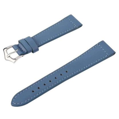 Denim Calfskin Leather Watch Strap