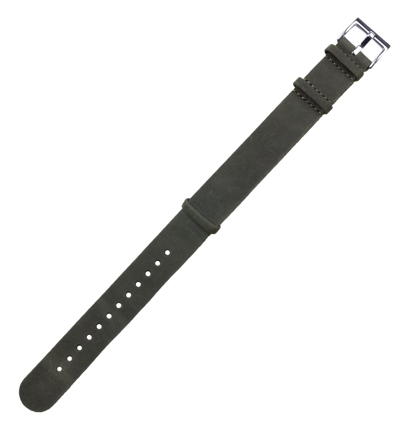 Espresso Brown Leather NATO¨ style Watch Band