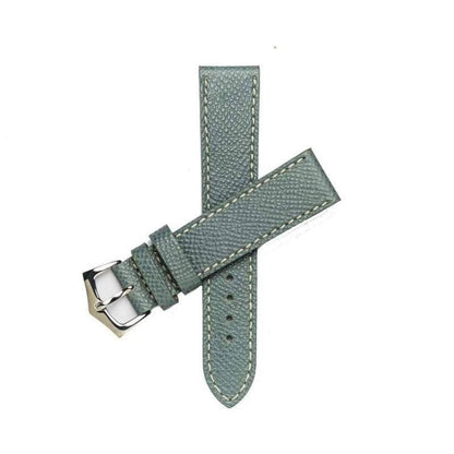 Grey Epsom Leather Watch Strap