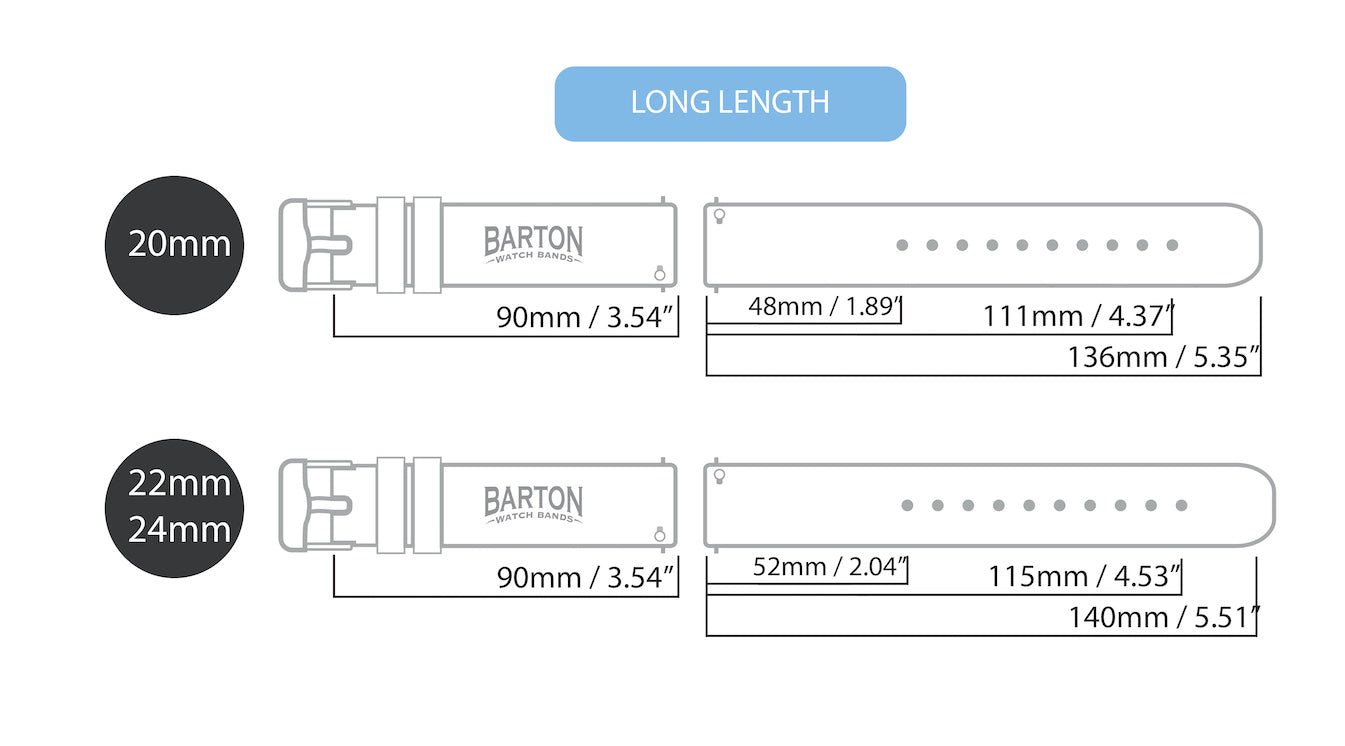 Standard apple watch band size sale