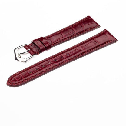 Millenium Burgundy Alligator Watch Strap