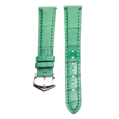 Millenium Green Alligator Watch Strap