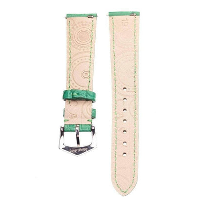 Millenium Green Alligator Watch Strap