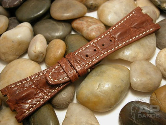 Particolare Capolavoro Chocolate Hornback Crocodile Leather Audemars Piguet Royal Oak Offshore