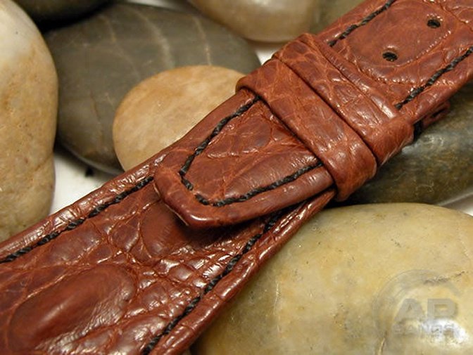 Particolare Capolavoro Chocolate Hornback Crocodile Leather Audemars Piguet Royal Oak Offshore