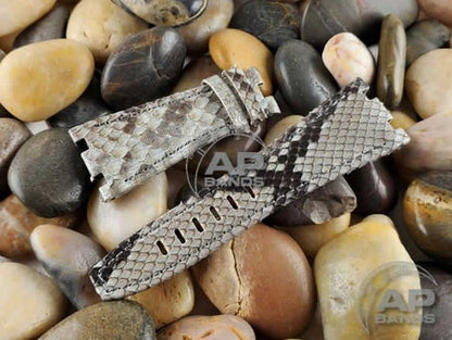 Pitone Grey Python Leather Strap For Audemars Piguet Royal Oak Offshore 26470