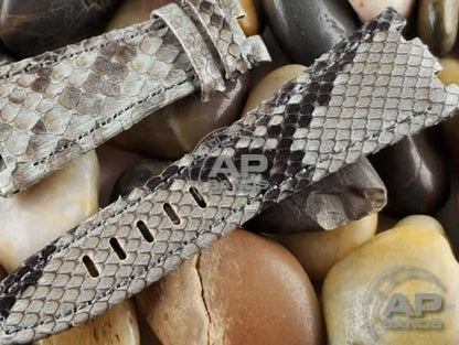 Pitone Grey Python Leather Strap For Audemars Piguet Royal Oak Offshore 26470