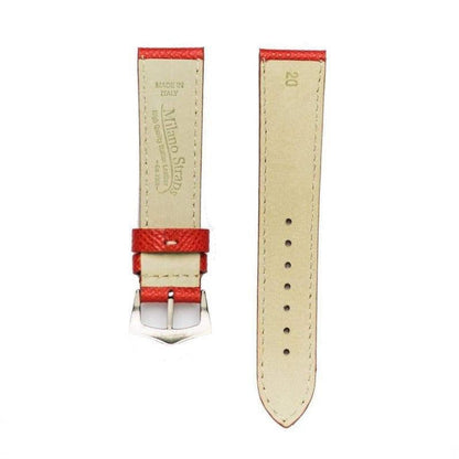 Red Epsom Leather Watch Strap