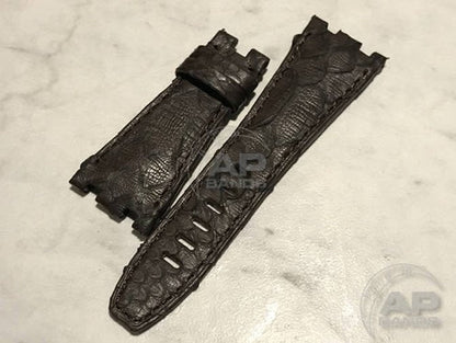 Pitone Brown Python Leather Strap For Audemars Piguet Royal Oak Offshore 26470