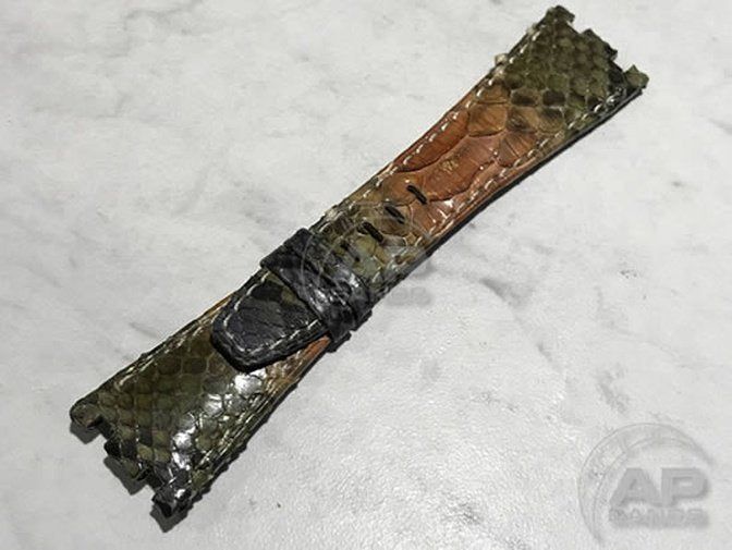 Pitone Tropical Python Leather Strap For Audemars Piguet Royal Oak Offshore 26470