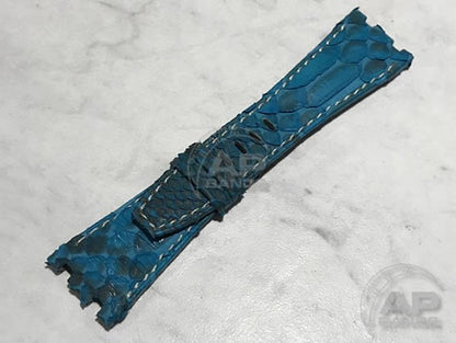 Pitone Turquoise Python Leather Strap For Audemars Piguet Royal Oak Offshore 26470