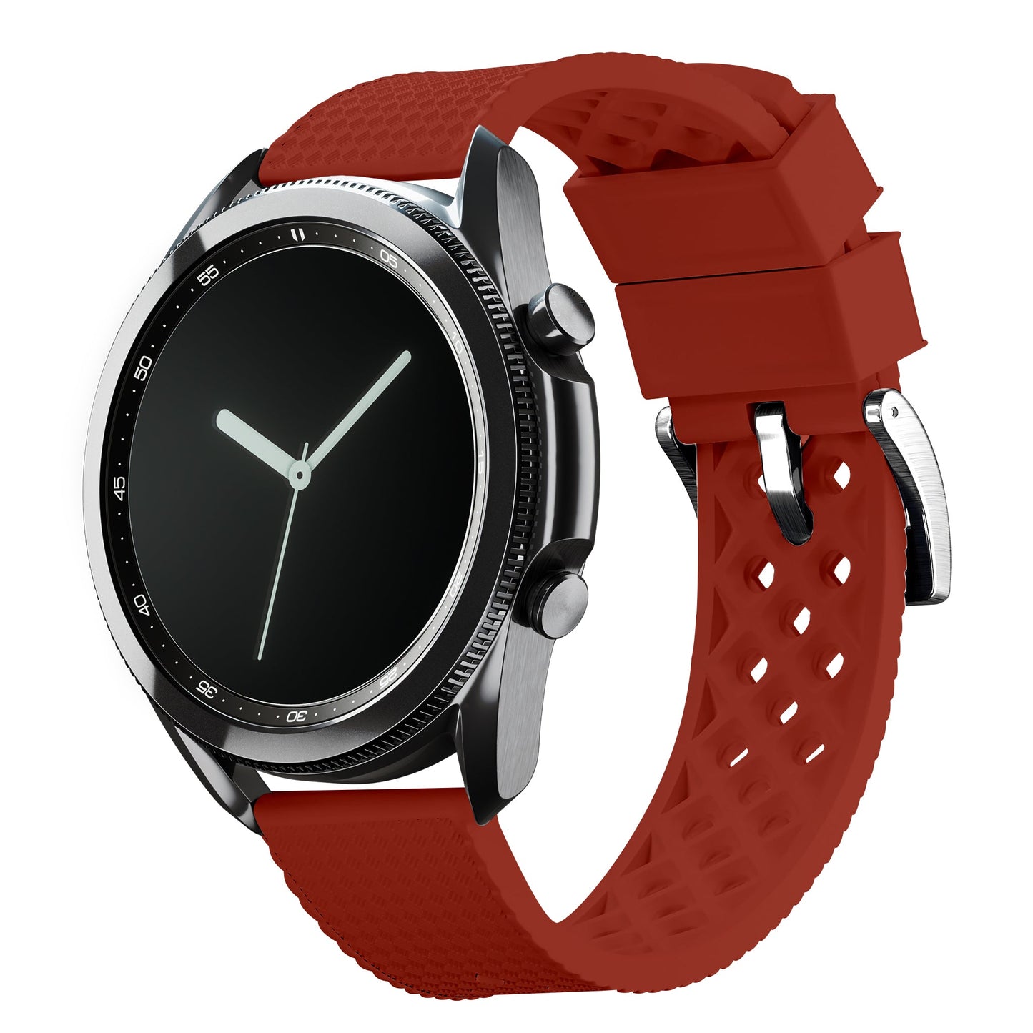 Samsung Galaxy watch7 Tropical Style Crimson Red Watch Band