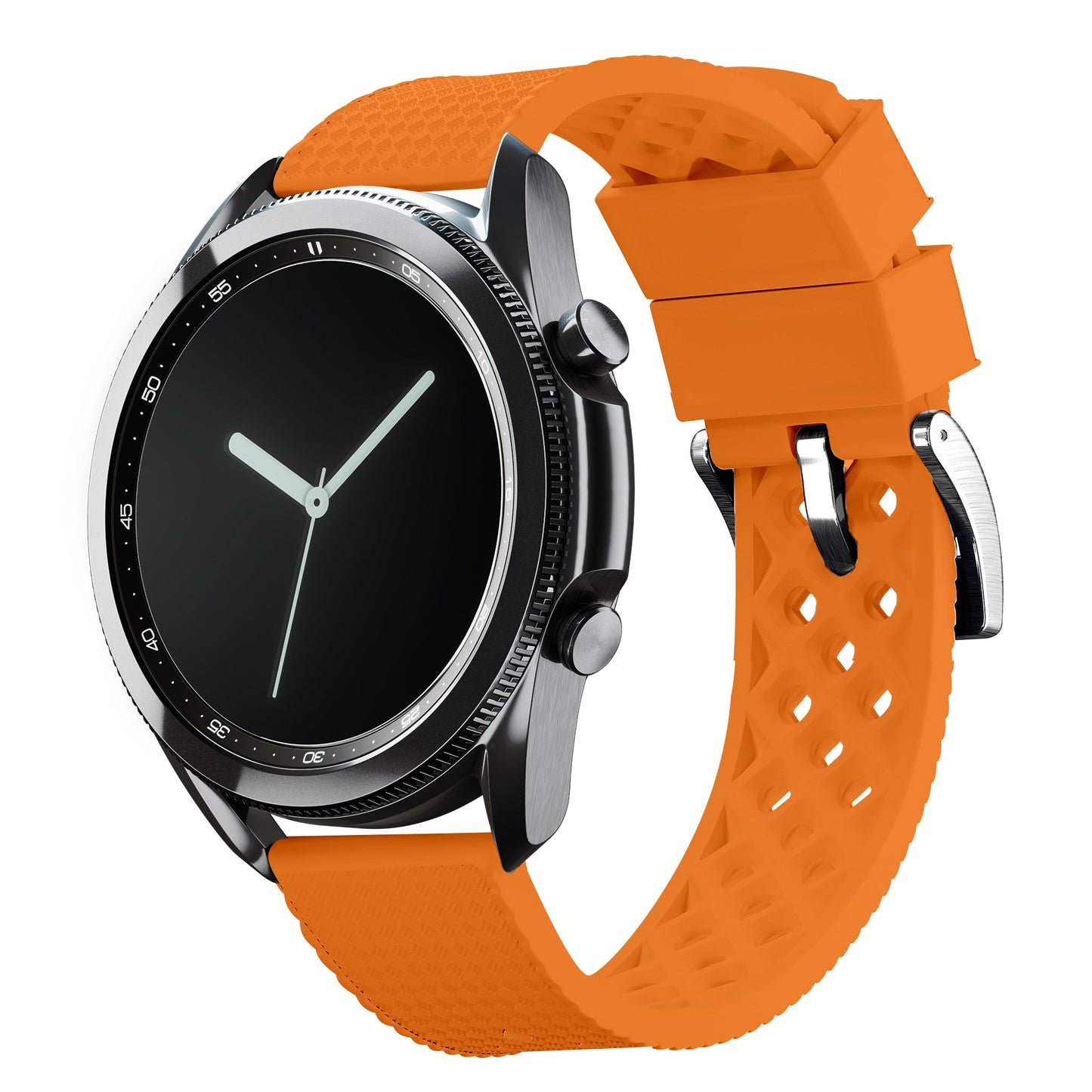 Samsung Galaxy watch7 Tropical Style Orange Watch Band