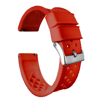 Samsung Galaxy watch7 Tropical Style Crimson Red Watch Band