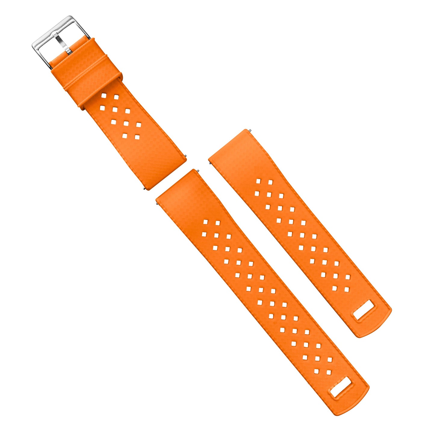 Samsung Galaxy watch7 Tropical Style Orange Watch Band