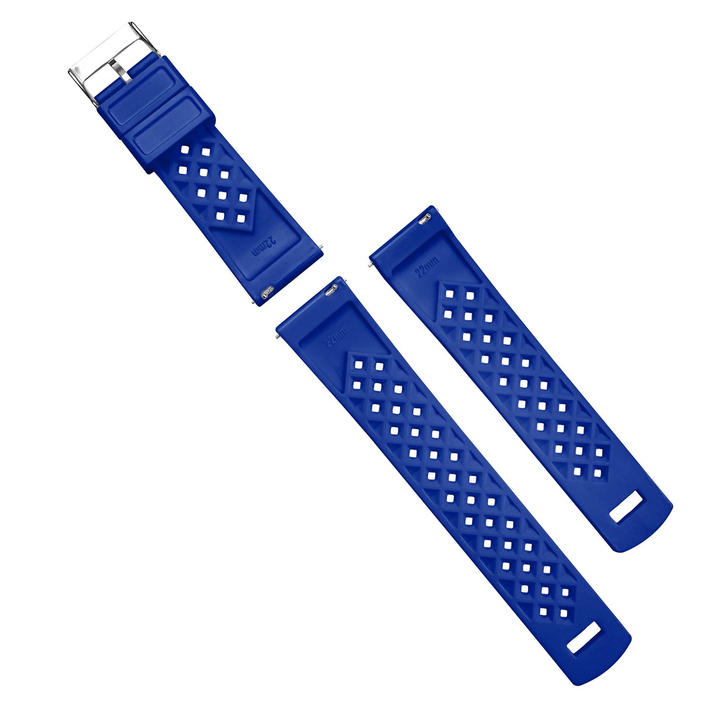 Samsung Galaxy watch7 Tropical Style Royal Blue Blue Watch Band