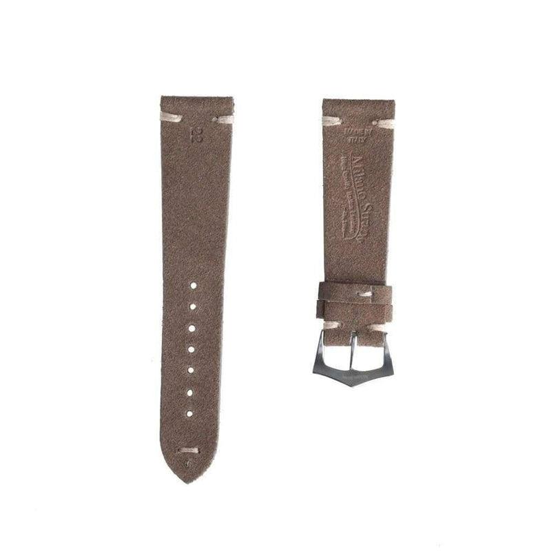 Taupe Vintage Leather Watch Strap