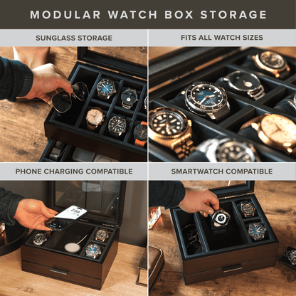 Mill Modular Watch Box - 8 Slot