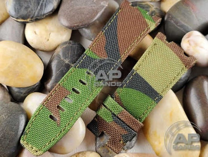 Prototipo Camouflage Nylon Strap For 44mm Audemars Piguet Royal Oak Offshore 26400