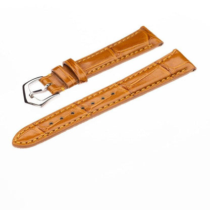 Apple Watch Leather Band ™  Alligator Millennium Cognac  Watch Strap