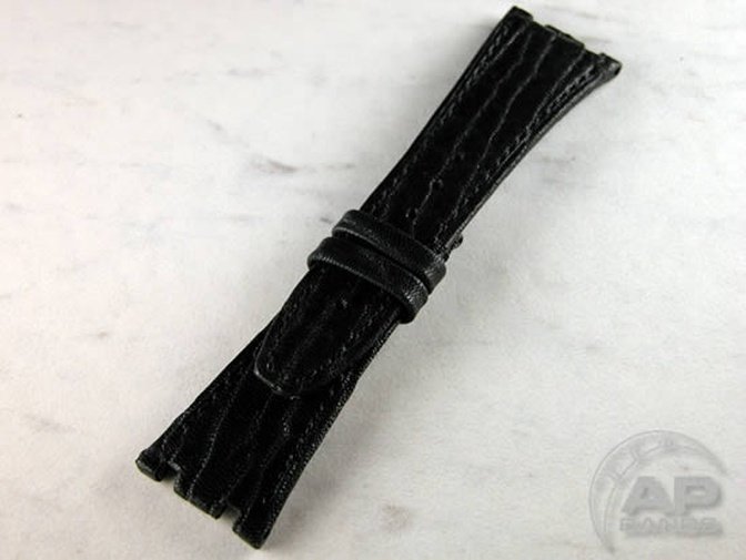 Black Sealskin Strap For Audemars Piguet Royal Oak 15300 15400 26320 26300