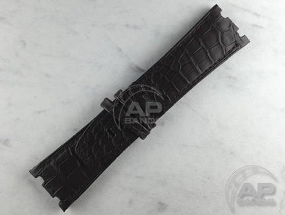 Capolavoro Brown Alligator Leather Strap For Audemars Piguet Royal Oak Offshore 44mm Chronograph 26400