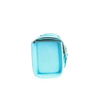 Watch Travel Case Rectangular Epsom Leather Light Blue