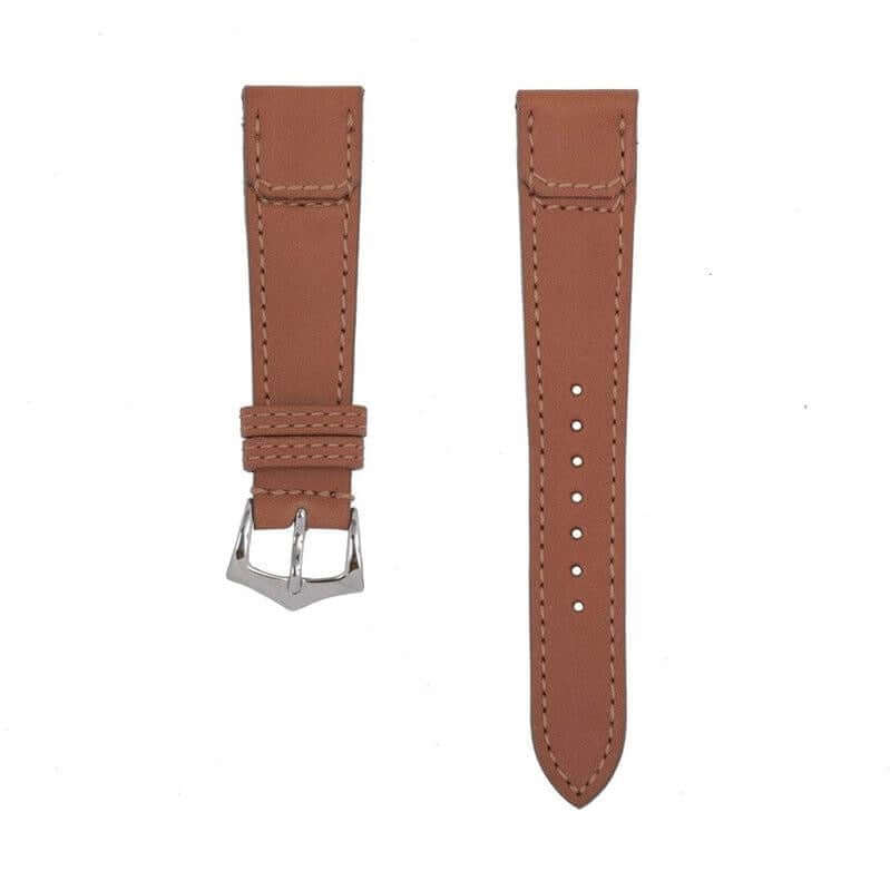 Cognac  Barenia Leather Watch Strap