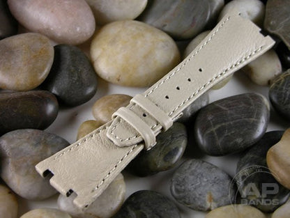 Decantare Ivory Cashmere Calfskin Strap For Audemars Piguet Royal Oak Offshore