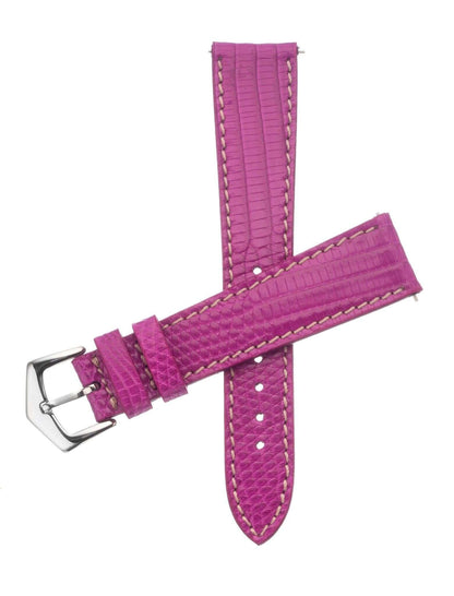 Fuchsia Lizard Watch Strap