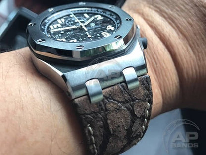 AP Bands Safari Giraffe Leather Strap For Audemars Piguet Royal Oak Offshore