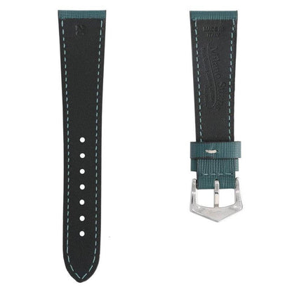 Green Saffiano  Leather Watch Strap