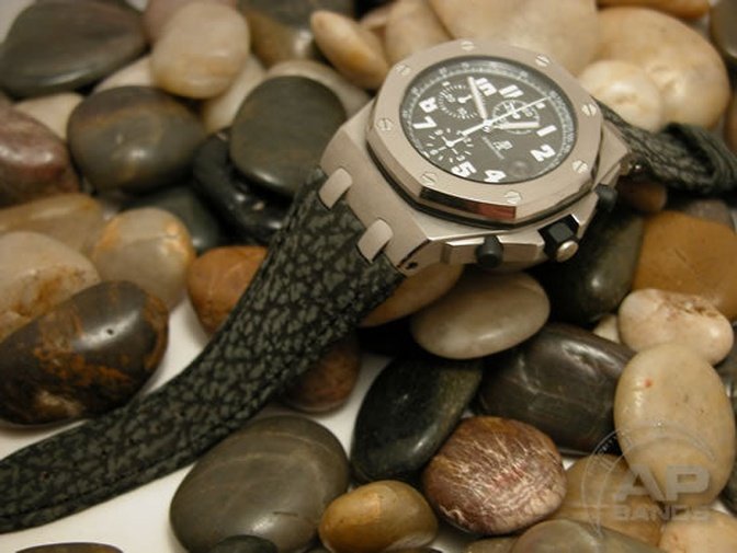 Lungomare Smoke Shark Strap For Audemars Piguet Royal Oak Offshore