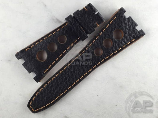 Prototipo Monaco Black Rose Gold Racing Strap For Audemars Piguet Royal Oak Offshore