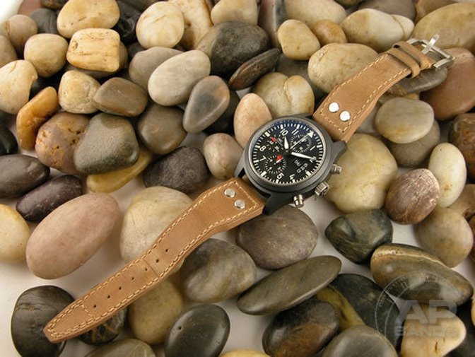 Decantare Naturale Limited Edition Strap For IWC Big Pilot Tang Buckle