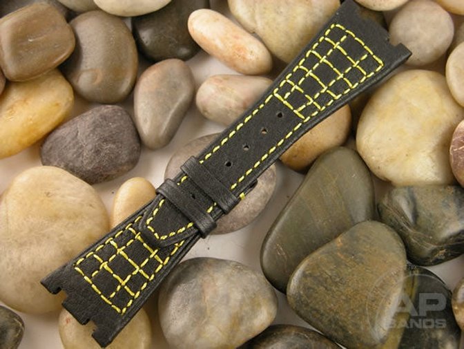 Prototipo Ragnatela Strap Yellow For Audemars Piguet Royal Oak Offshore BumbleBee Montoya Style