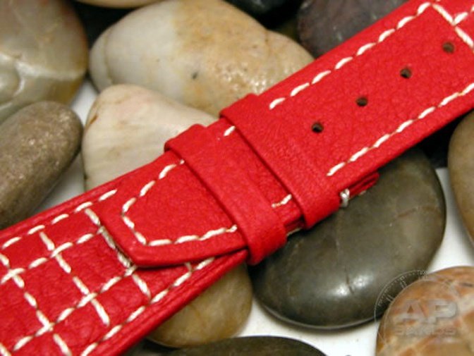 Prototipo Ragnatela Red Strap For Audemars Piguet Royal Oak Offshore Similar to Montoya