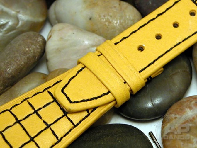 Prototipo Ragnatela Yellow Strap For Audemars Piguet Royal Oak Offshore Similar to Montoya