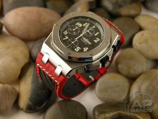 Prototipo Extreme Red Carbon Strap For Audemars Piguet Royal Oak Offshore